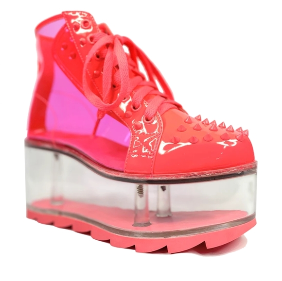 ❎SOLD❎ YRU QLoud Dolls Kill Platform Sneaker Shoes - Picture 2 of 6